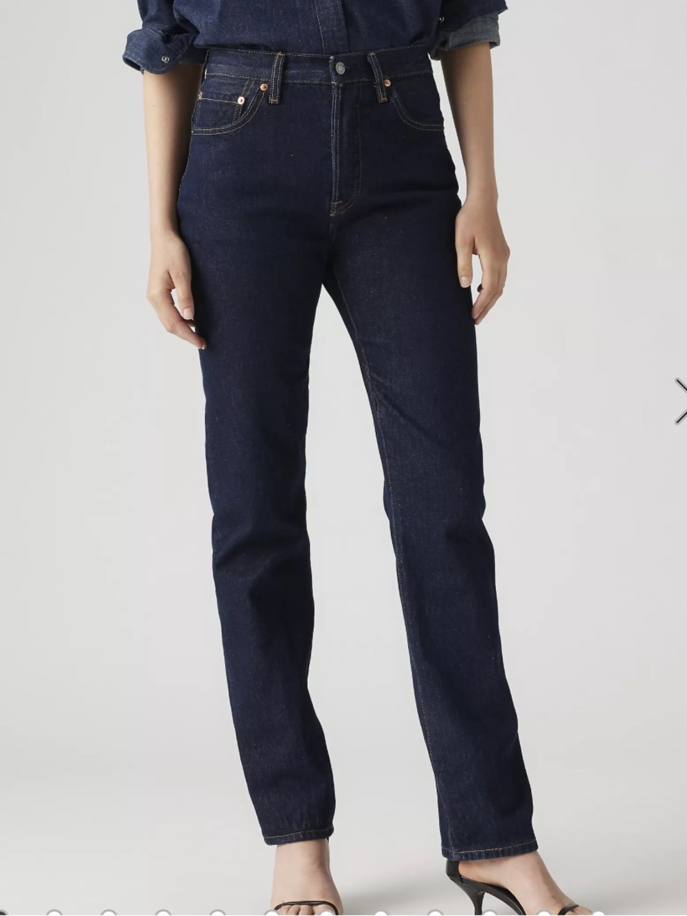 Classic original 501 Straight Jeans - Dark Indigo